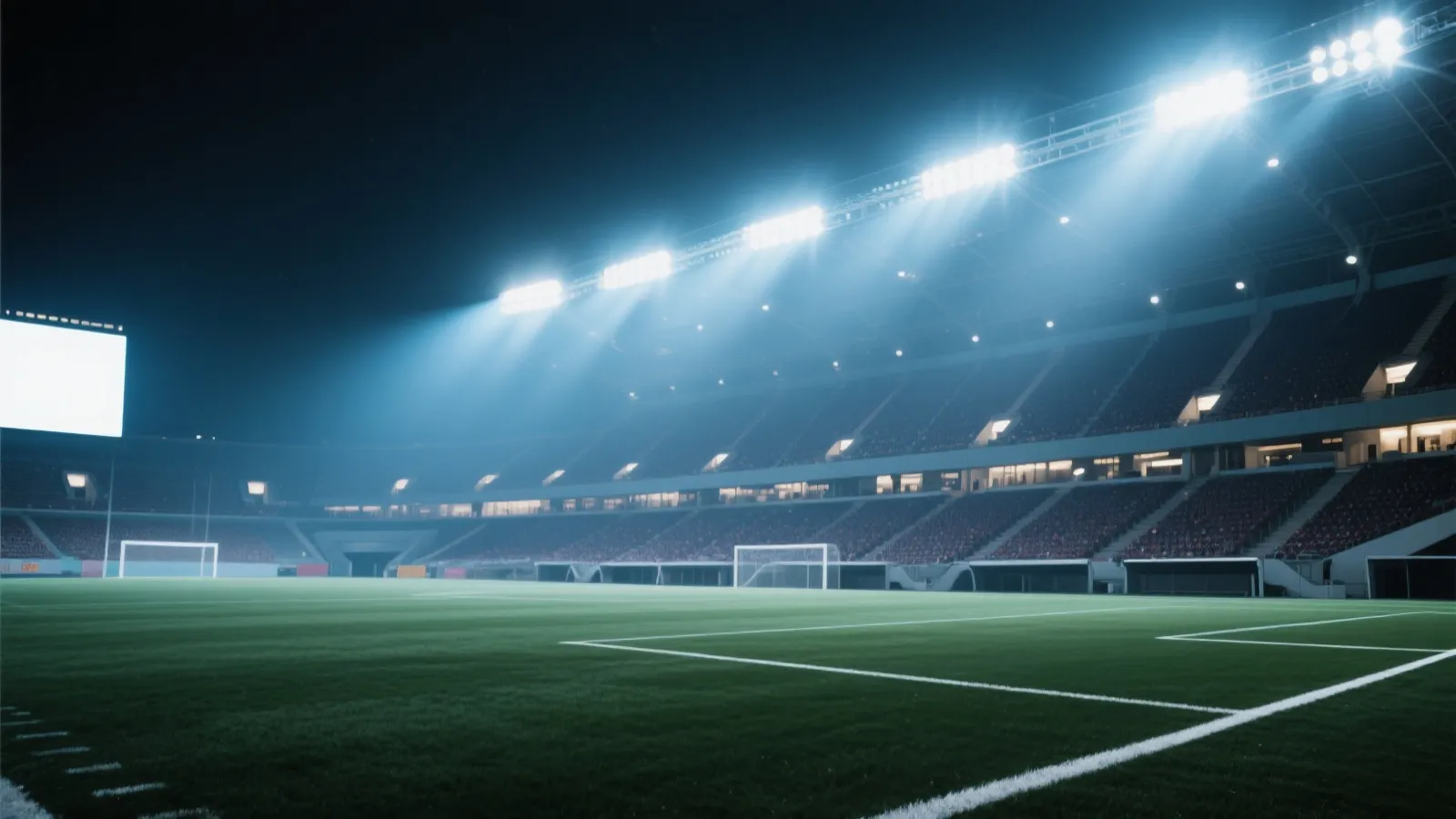 体育场灯光视觉
